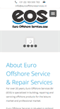 Mobile Screenshot of eurooffshoreservices.com